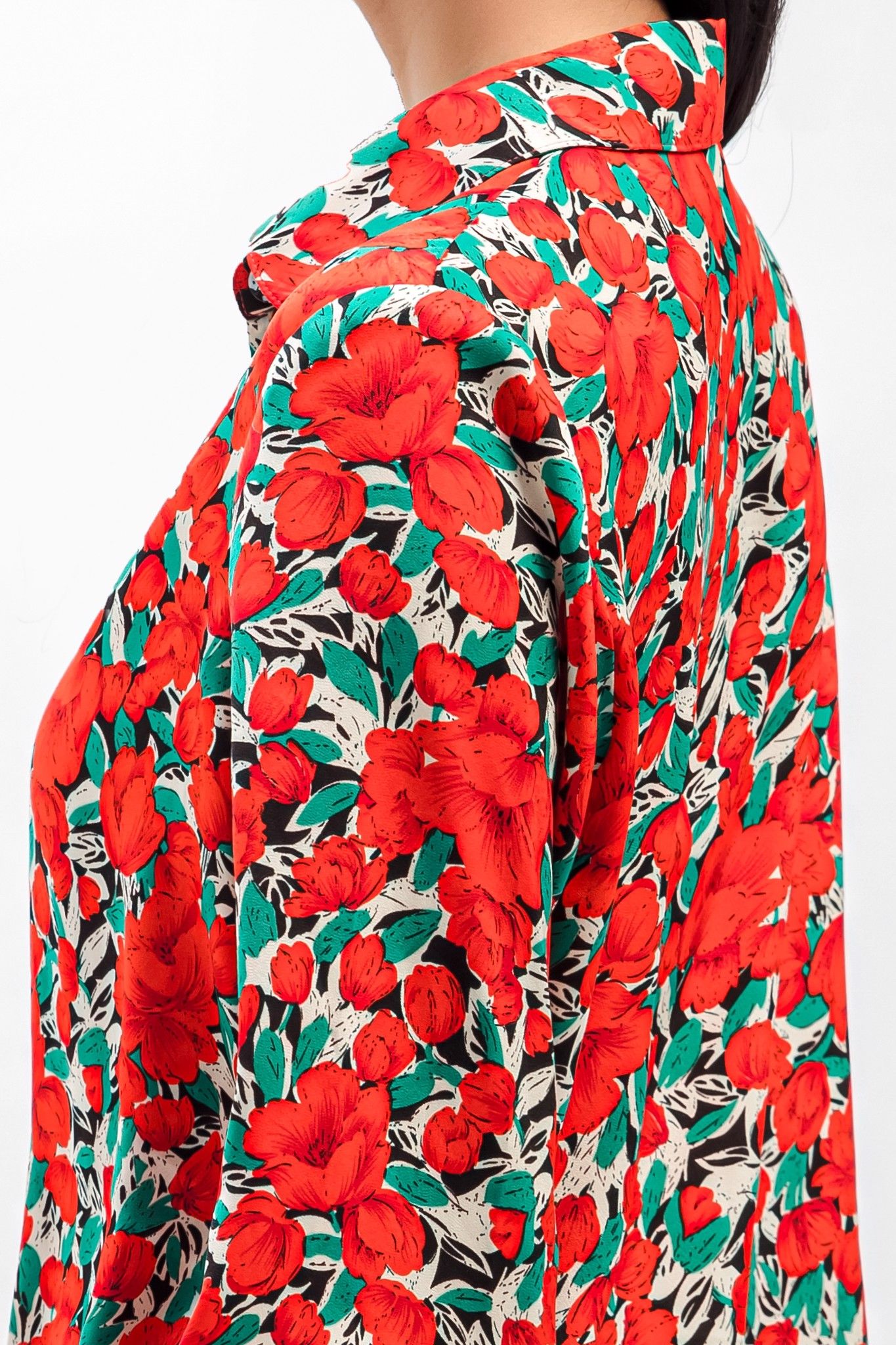 Áo Sơ Mi Nữ Tay Dài Họa Tiết In Hoa FWWS21SS29L