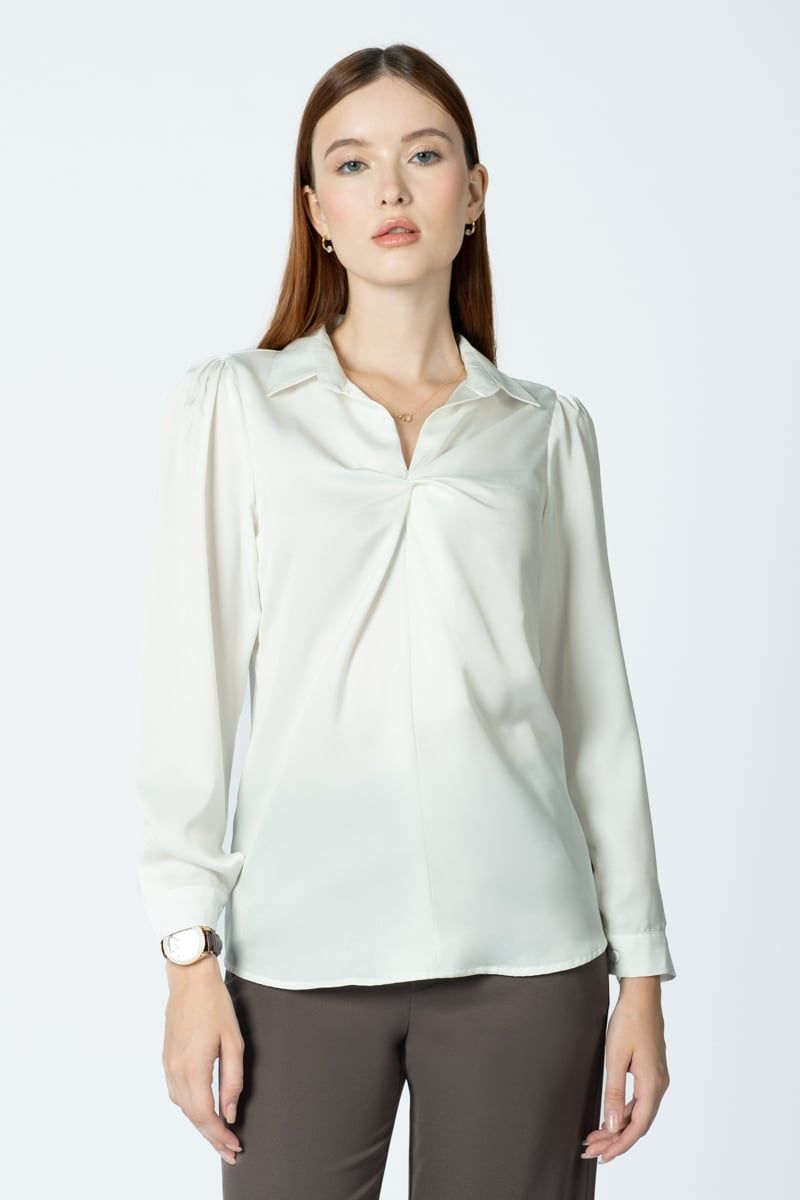 Áo Sơ Mi Nữ Tay Dài Thanh Lịch FWWS23FH02G