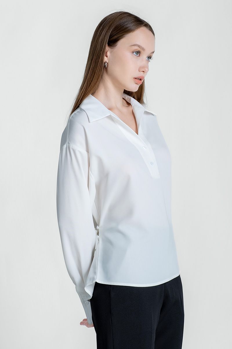 Áo Sơ Mi Kiểu Cách FWWS24FH01C