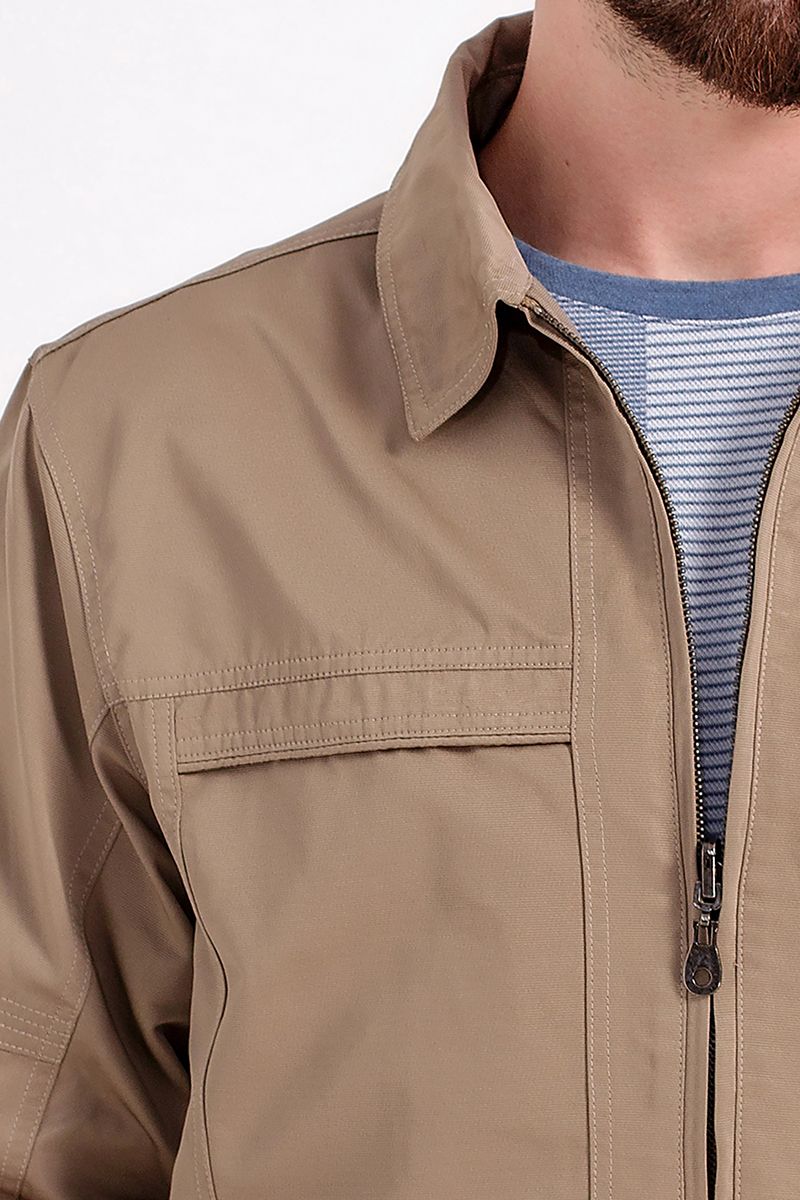Áo khoác khaki cổ bẻ JK20FH05T-PA