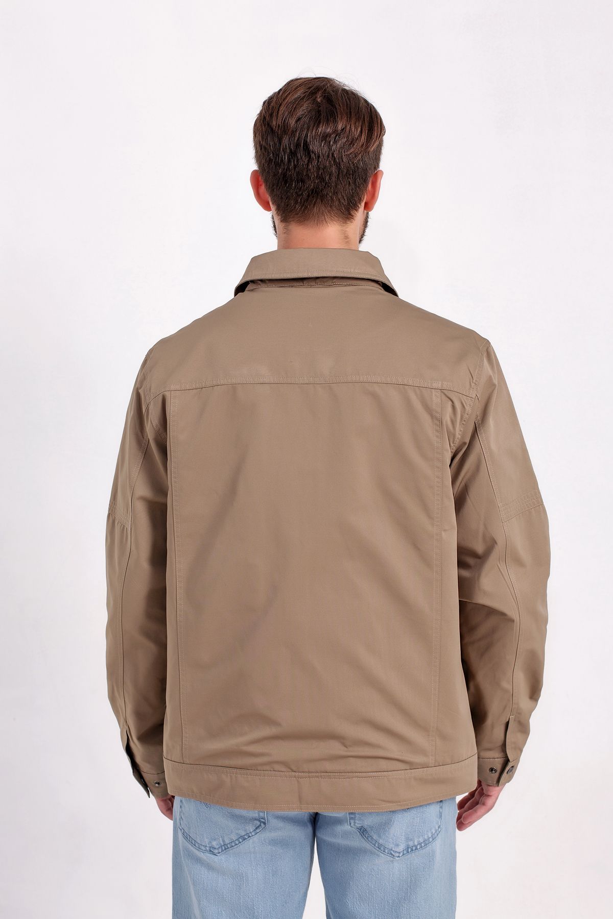 Áo khoác khaki cổ bẻ JK20FH05T-PA