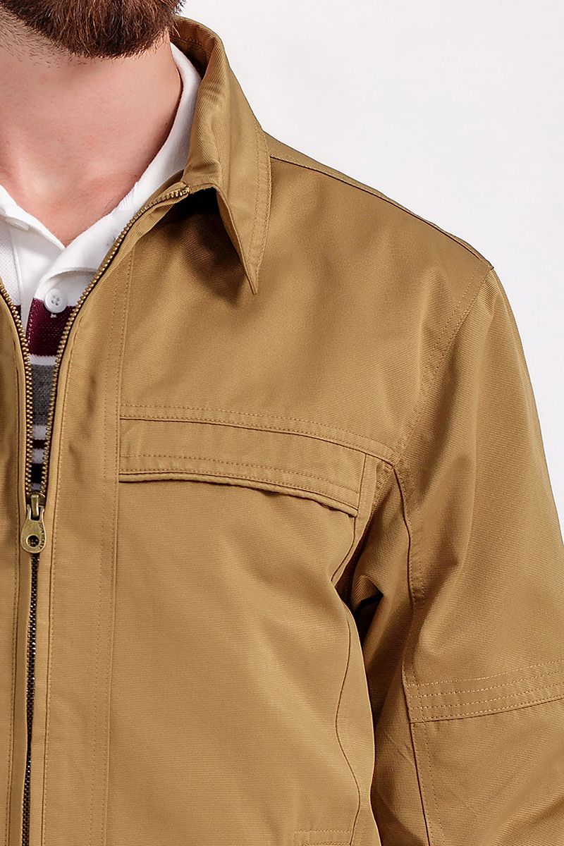 Áo khoác khaki cổ bẻ JK20FH05T-PA