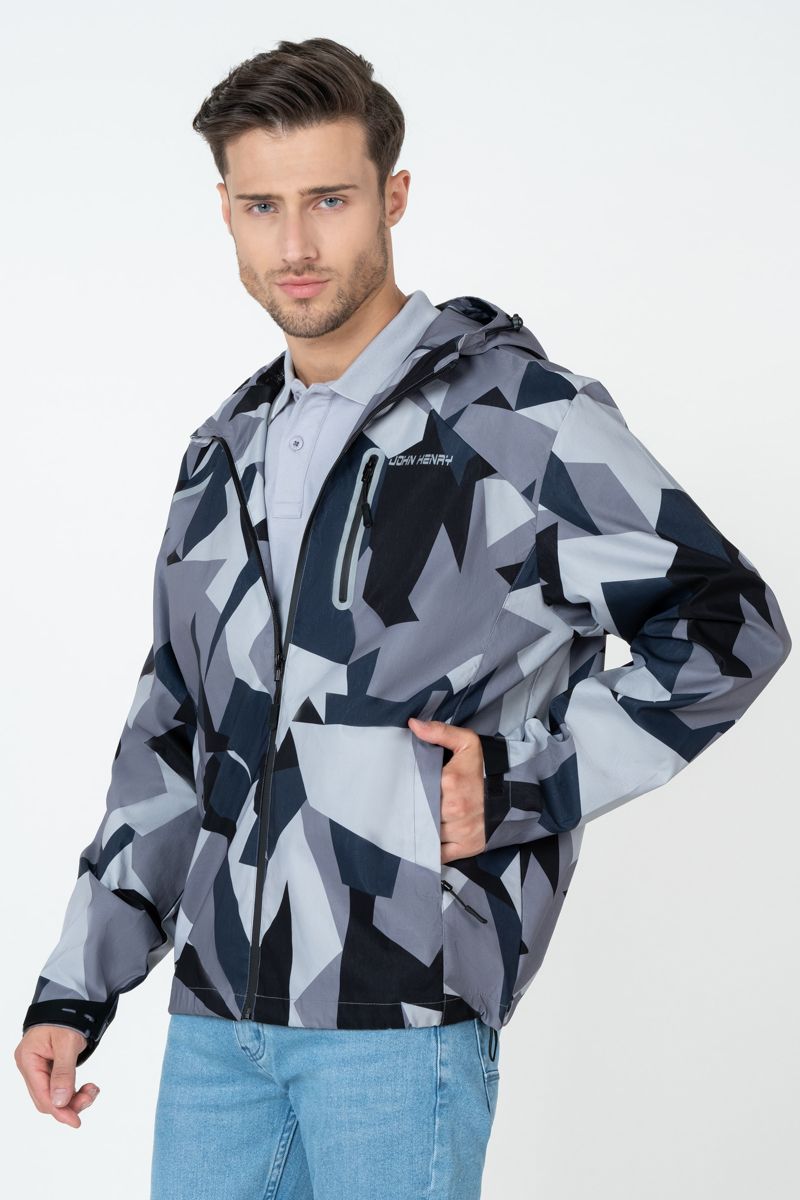 Áo Khoác In Họa Tiết JK23SS01C-PACM