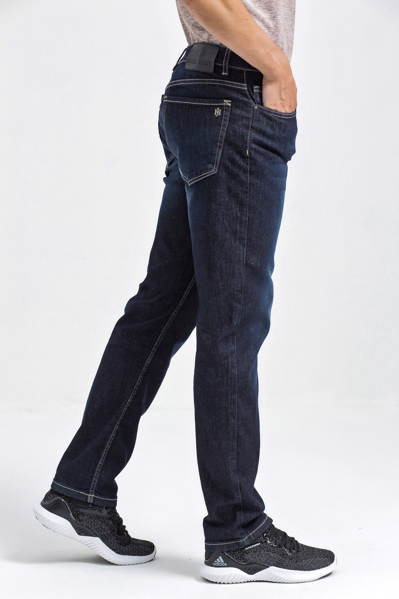 Quần jeans nam form vừa JN21SS23-RG