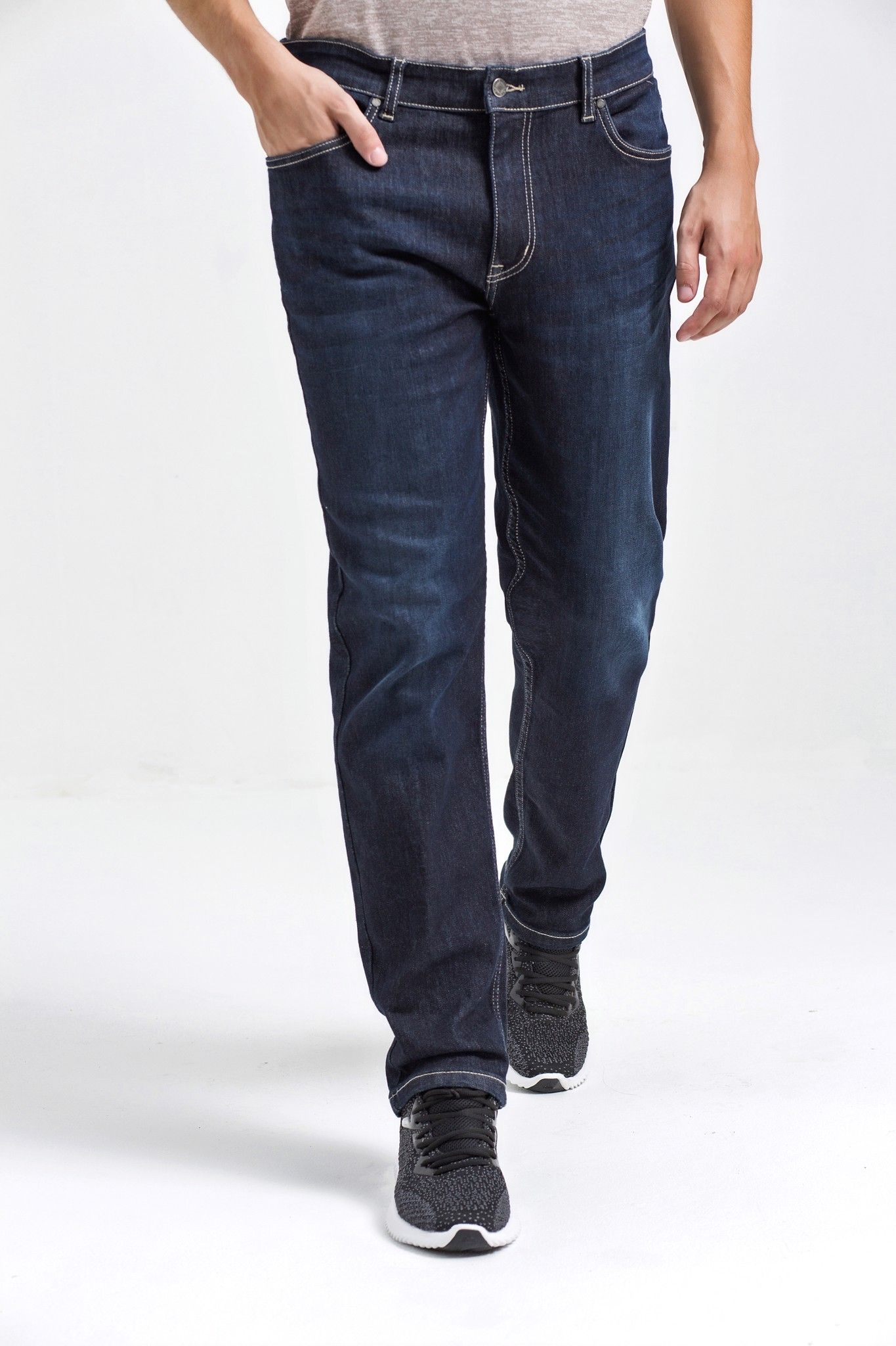 Quần jeans nam form vừa JN21SS23-RG