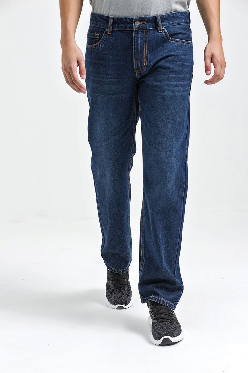 Quần jeans nam form rộng JN21SS25-CL