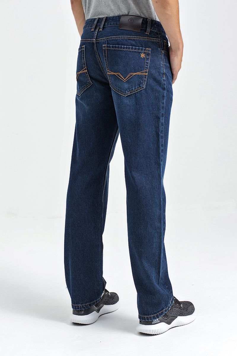 Quần jeans nam form rộng JN21SS25-CL