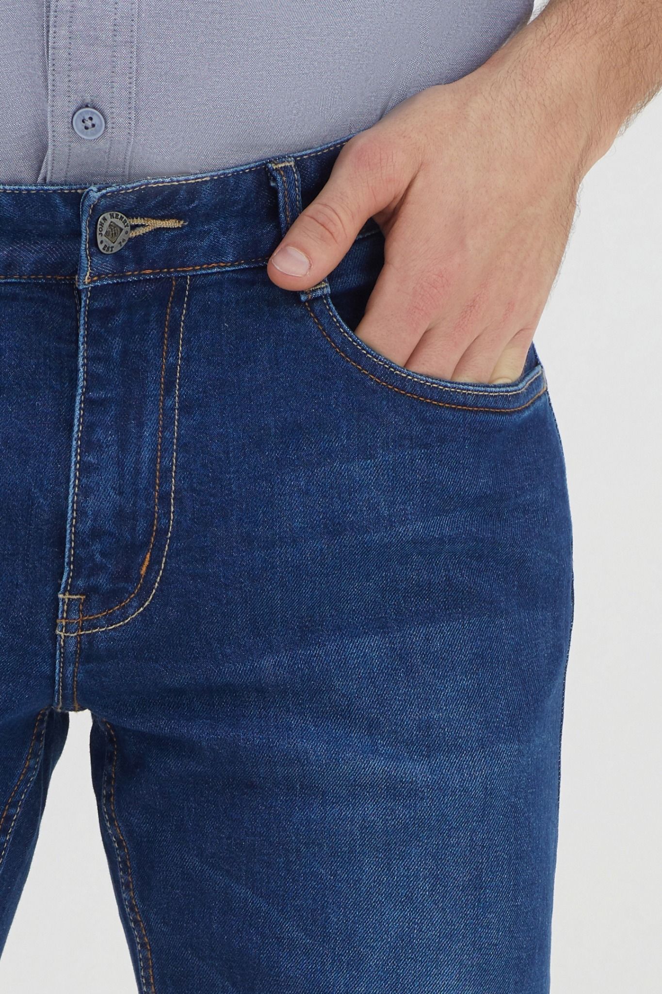 Quần jeans nam form vừa JN21SS30-RG