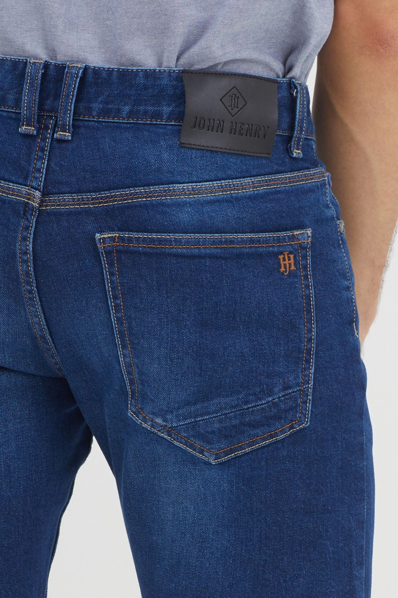 Quần jeans nam form vừa JN21SS30-RG