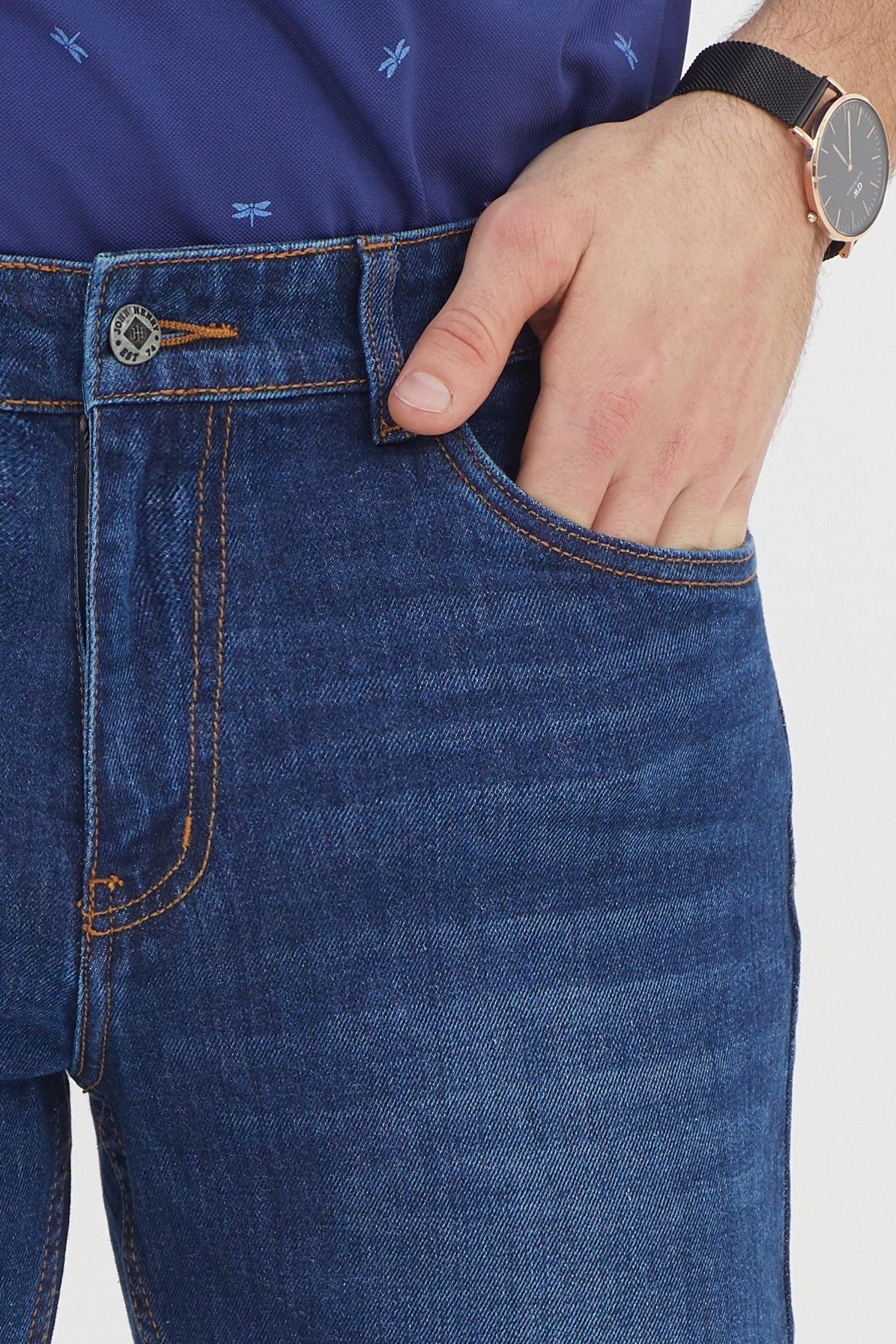 Quần jeans nam form vừa JN21SS36-RG