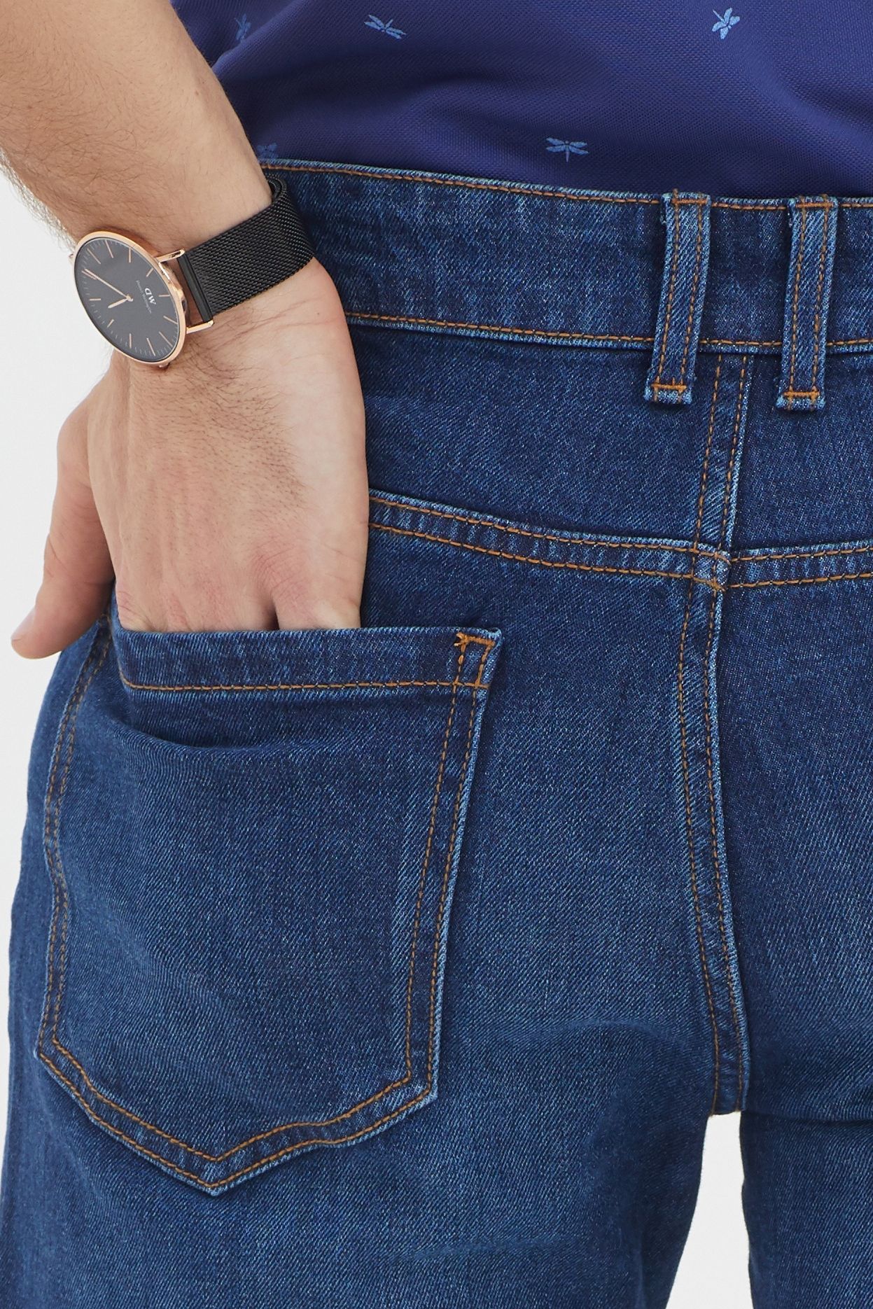 Quần jeans nam form vừa JN21SS36-RG