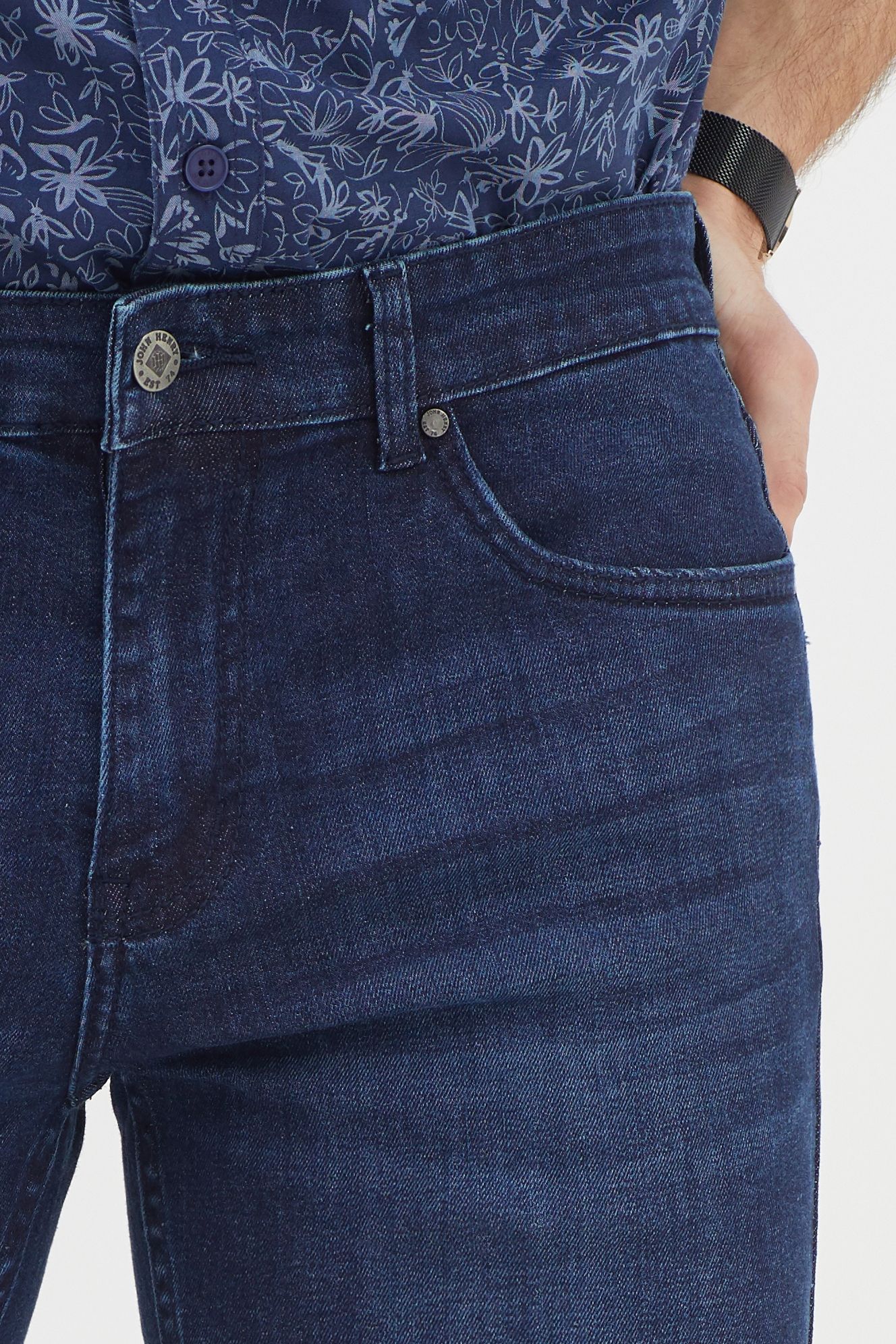Quần jeans nam form ôm JN21SS38-SL