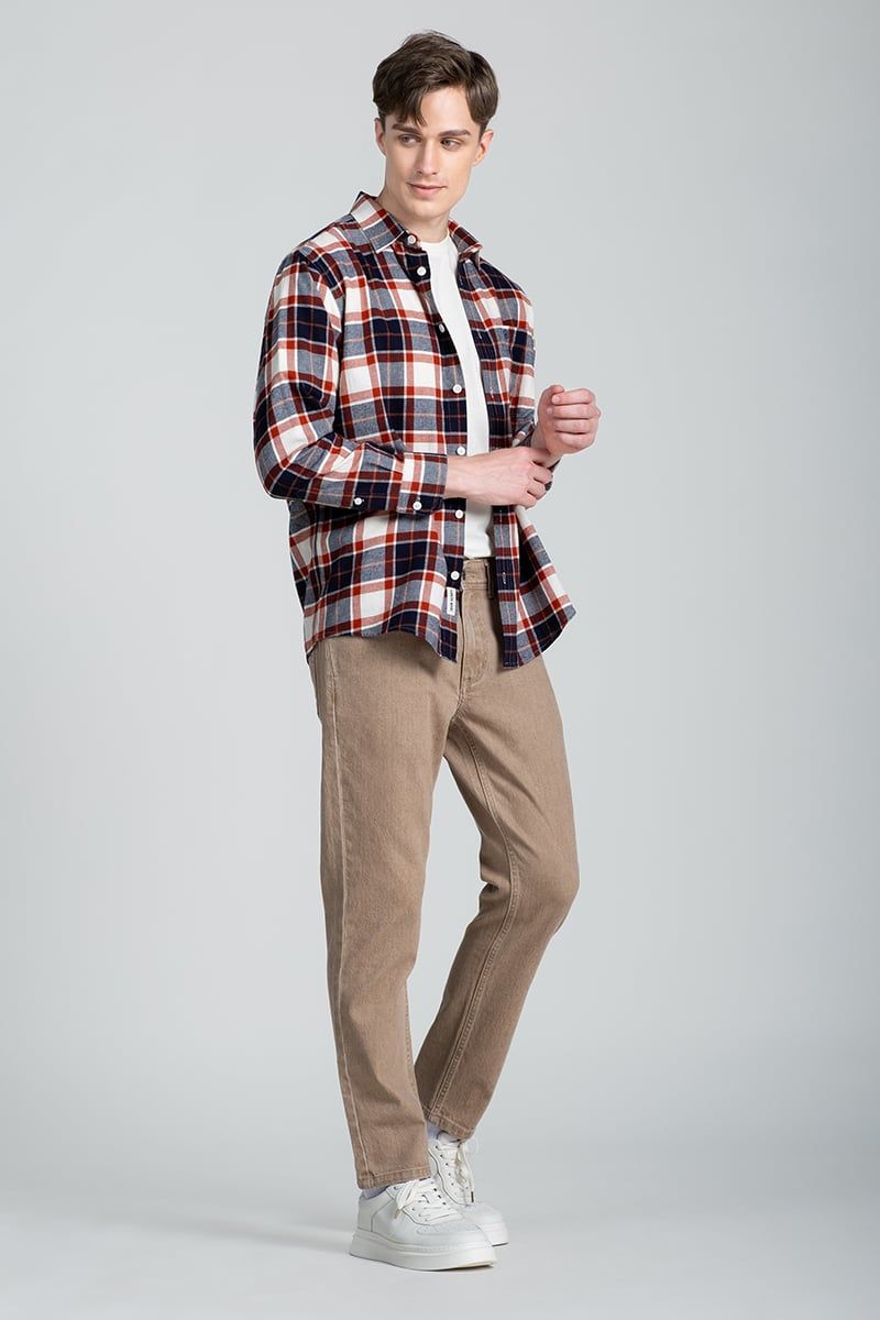 Quần Jeans Nam Form Ôm JN25SS23C-SL