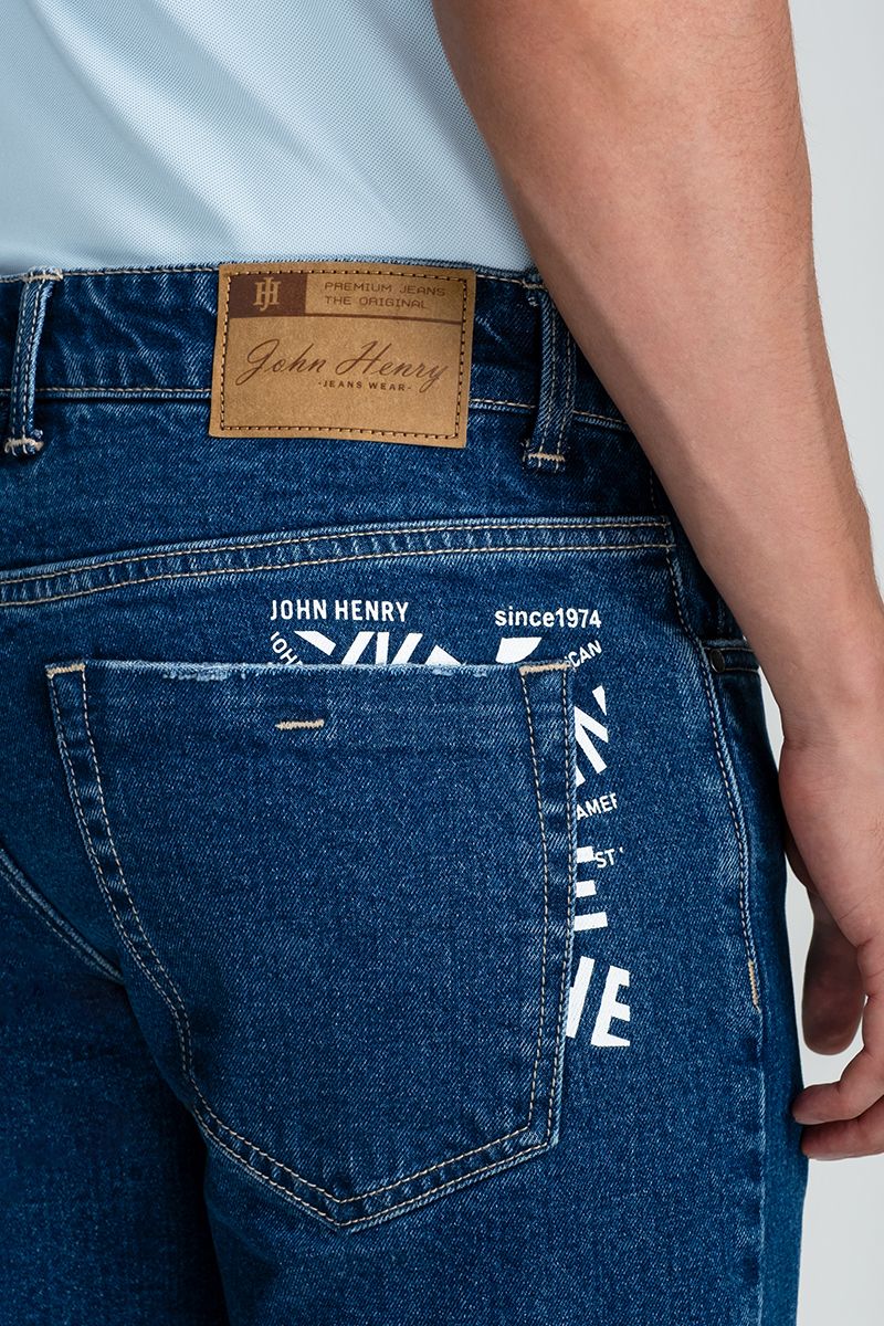 Quần Jeans Nam Form Rộng JN25SS31T-CL