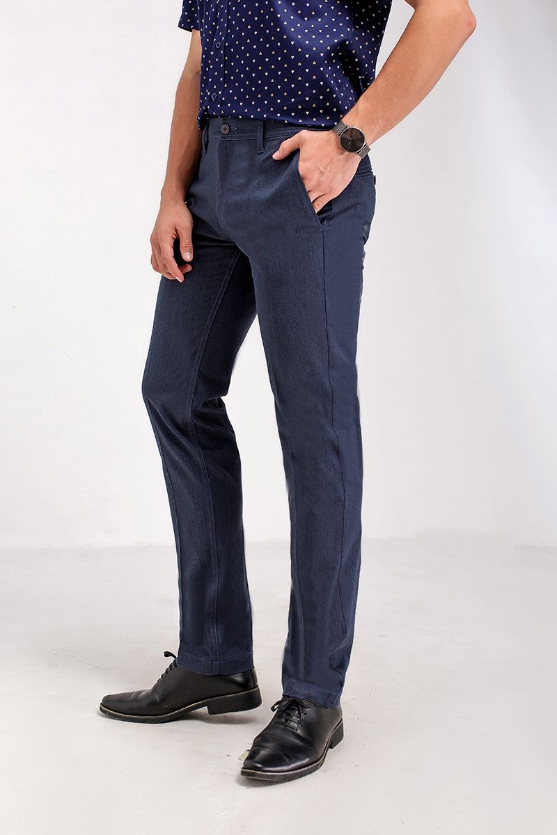 Quần khaki nam form ôm chống nhăn KP20FH10C-NM