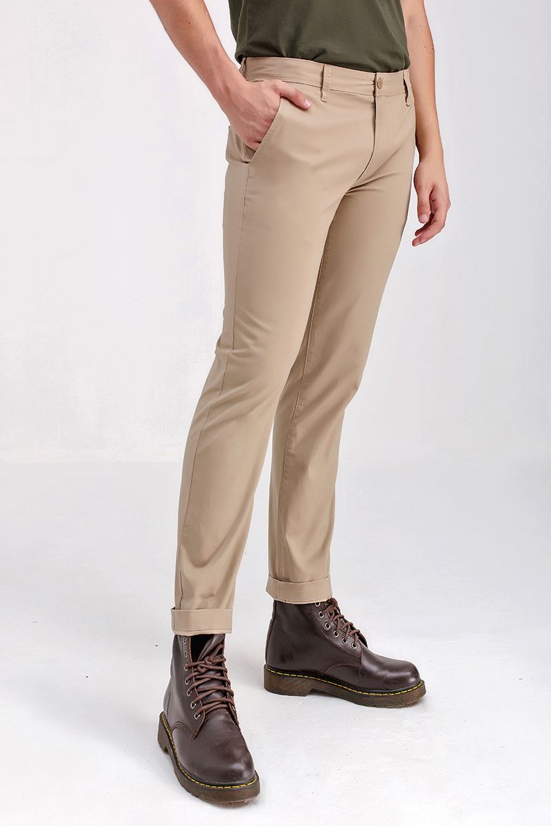 Quần khaki form ôm KP21SS01C-NM