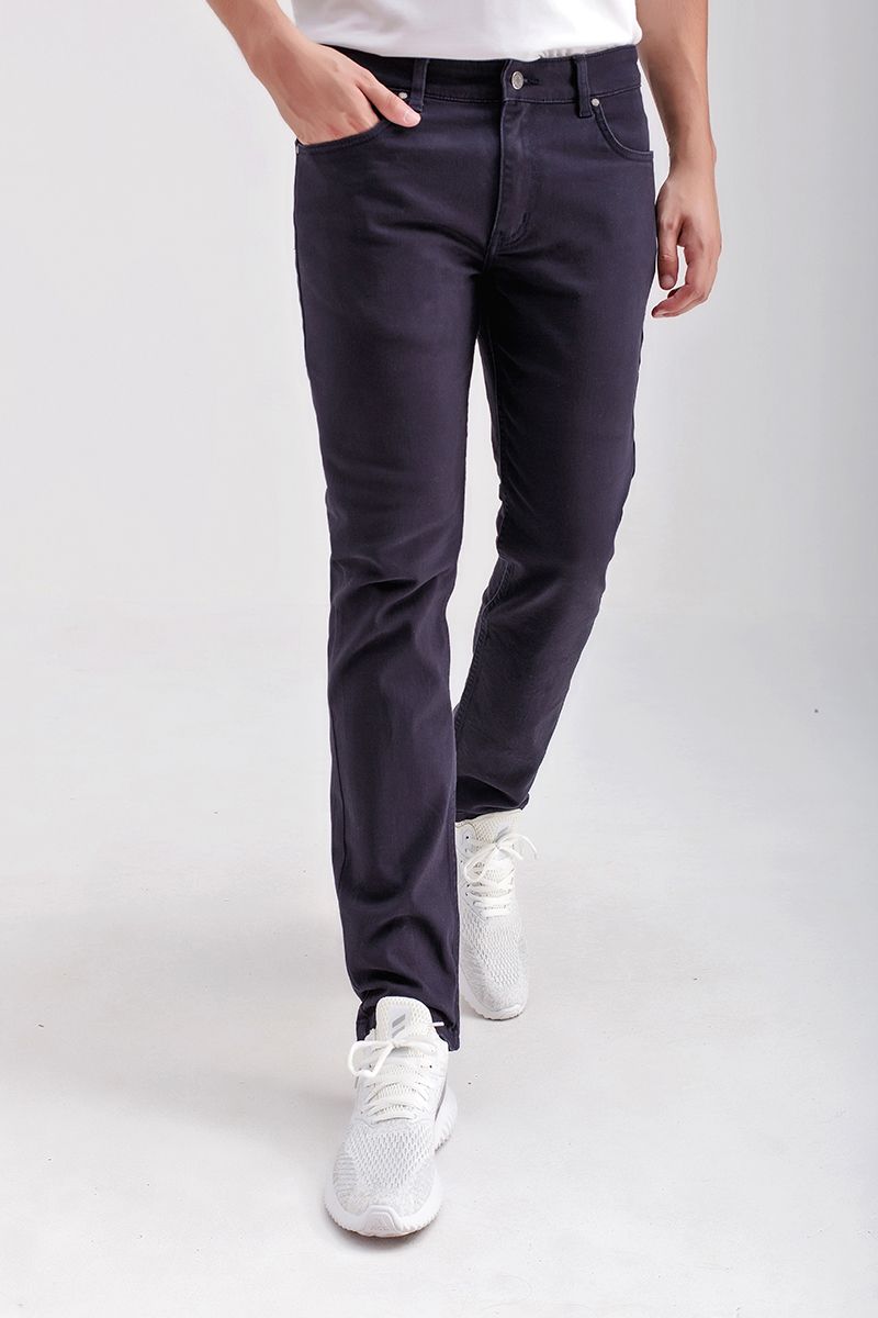 Quần khaki jean form ôm KP21SS04-JN