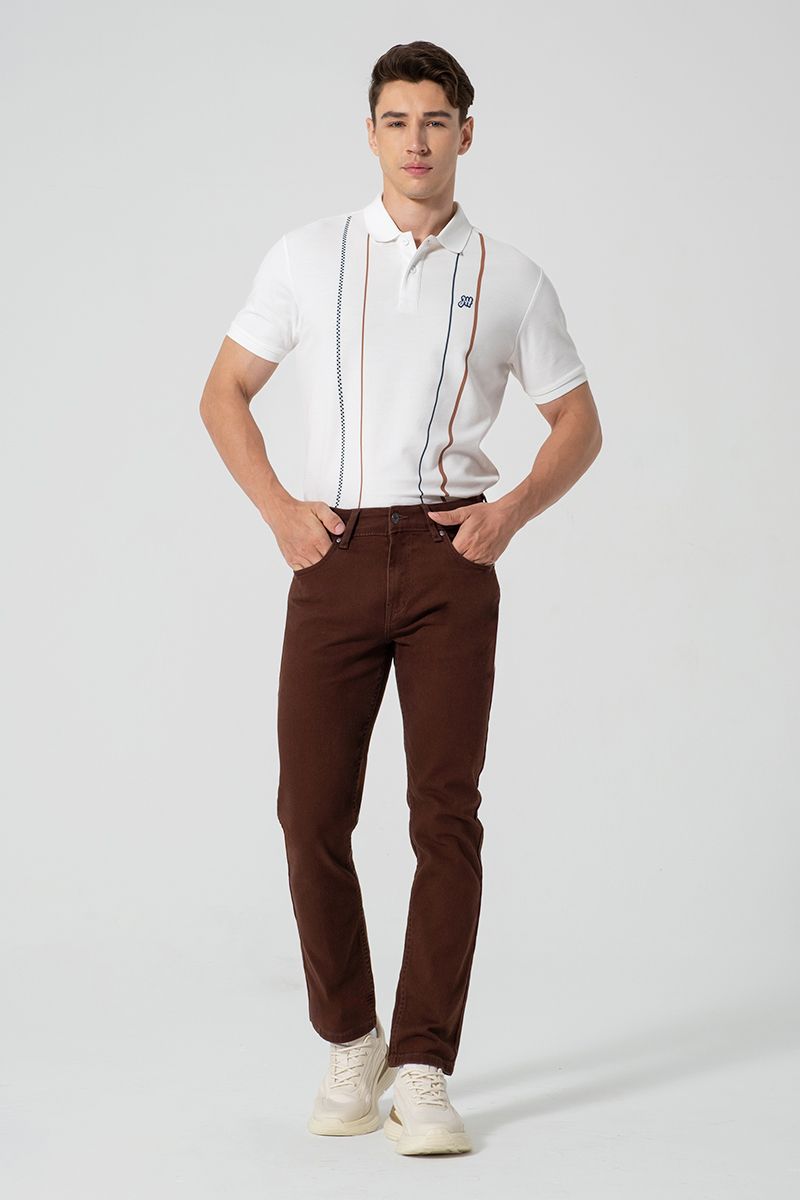 Quần Khaki Nam Form Ôm KP25SS12C-JNSL