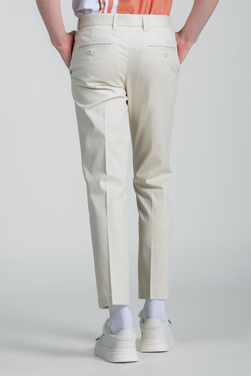 Quần Khaki Nam Form Ôm KP25SS06T-NMWFSL