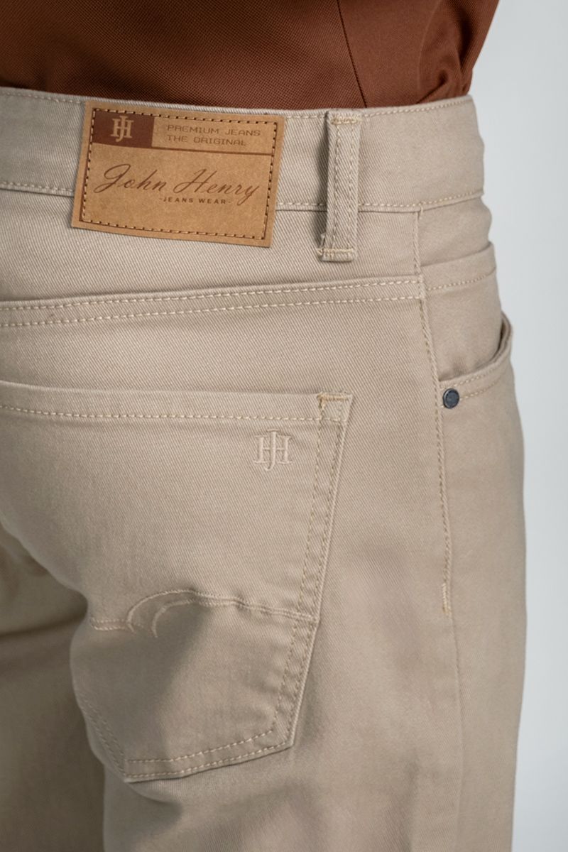 Quần Khaki Jeans Nam Form Ôm KP25SS08C-JN
