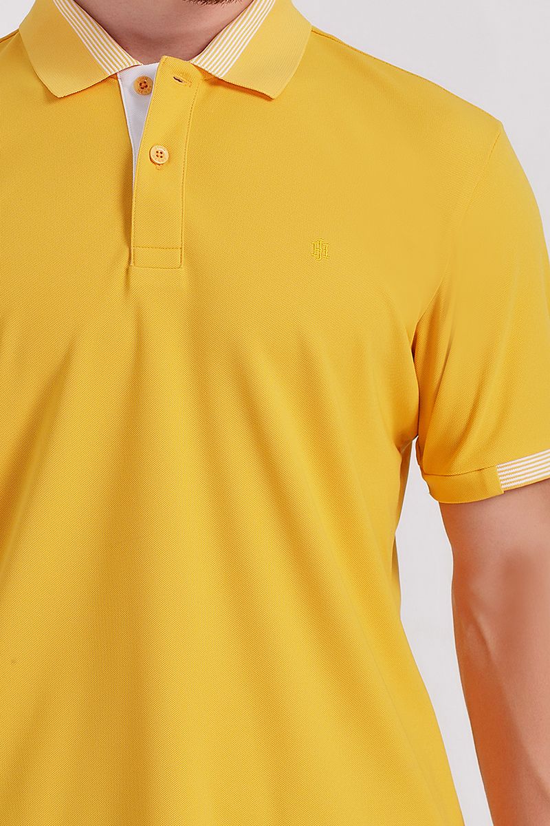 Áo thun cổ bẻ form vừa KS20FH50P-SCWK