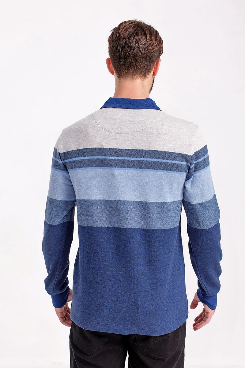 Áo thun có cổ tay dài sọc ngang KS20FH58P-LS