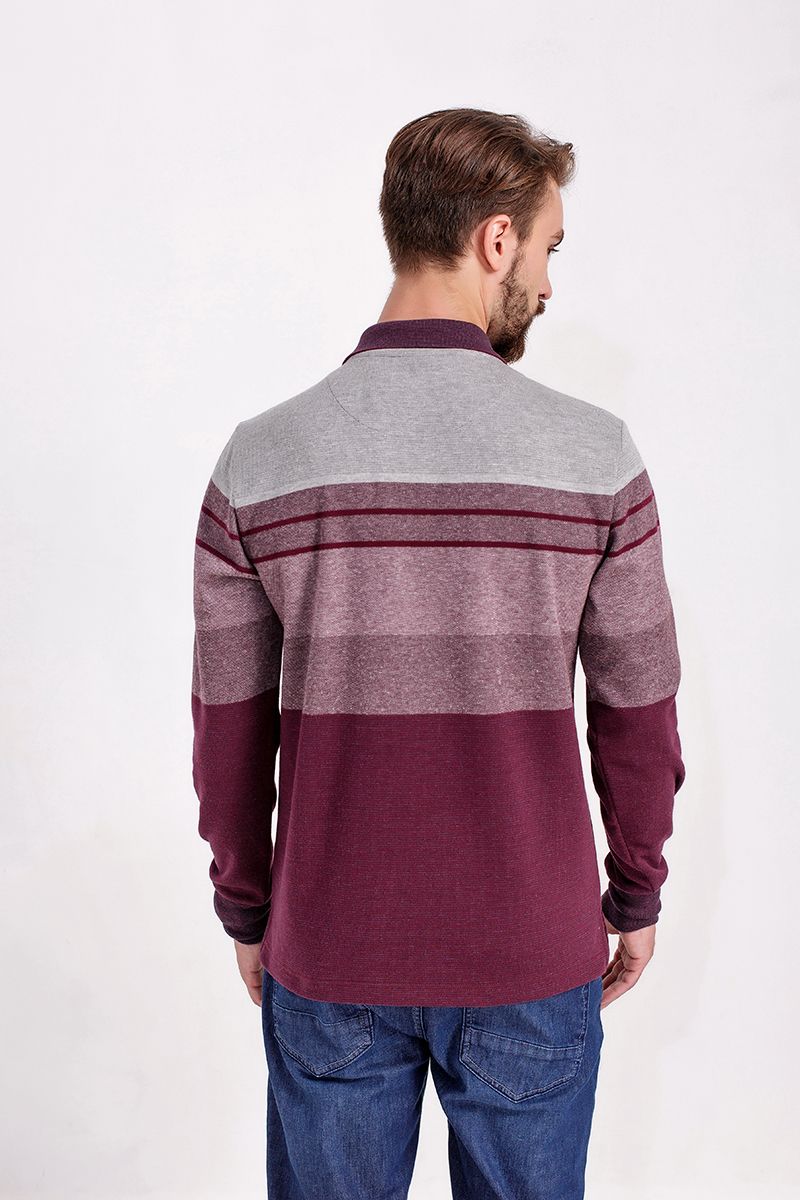 Áo thun có cổ tay dài sọc ngang KS20FH58P-LS