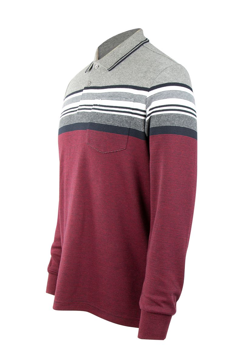 Áo thun có cổ tay dài sọc ngang KS20FH59P-LS