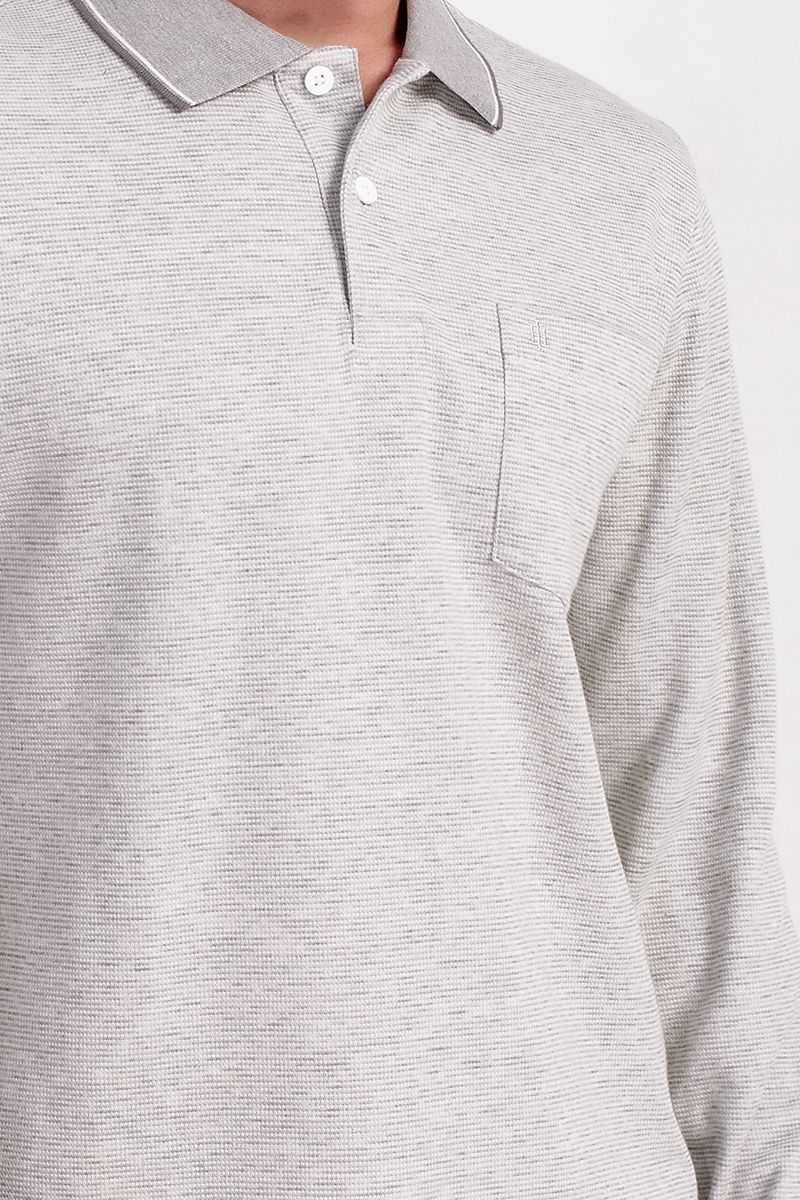 Áo thun có cổ tay dài có túi KS20FH61T-LS