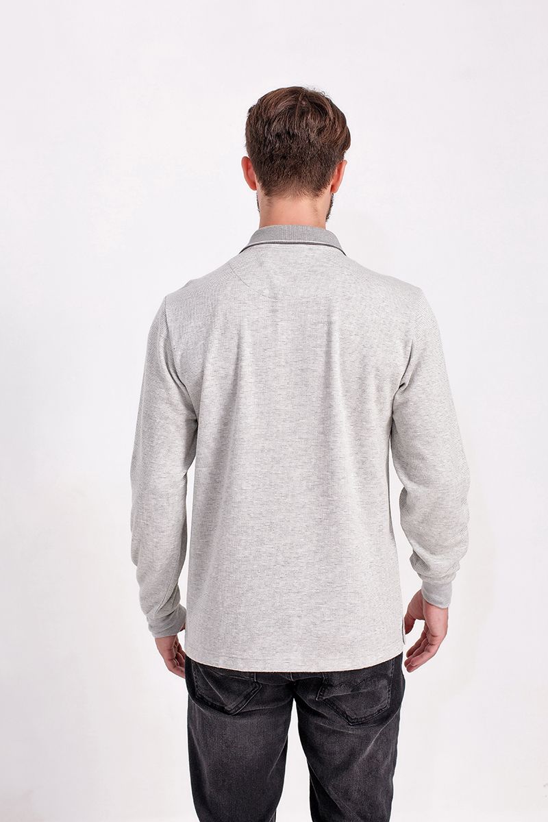 Áo thun có cổ tay dài có túi KS20FH61T-LS