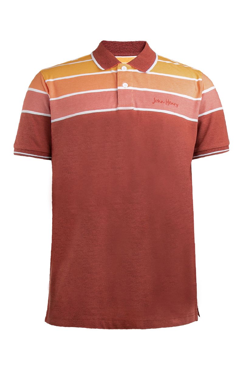 Áo thun có cổ tay ngắn sọc ngang KS20SS34P-SCHE