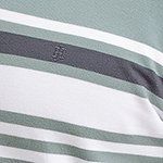 Áo thun nam có cổ tay ngắn sọc ngang KS20SS73T-SCHE