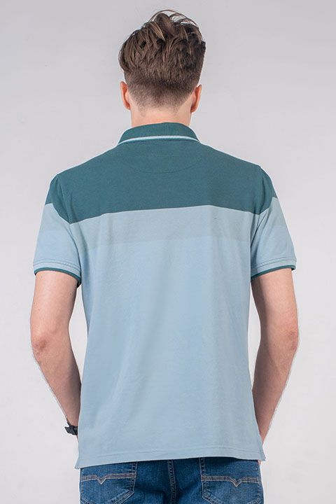 Áo thun có cổ tay ngắn sọc ngang KS20SS74T-SCHE