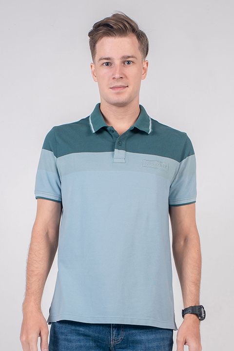 Áo thun có cổ tay ngắn sọc ngang KS20SS74T-SCHE