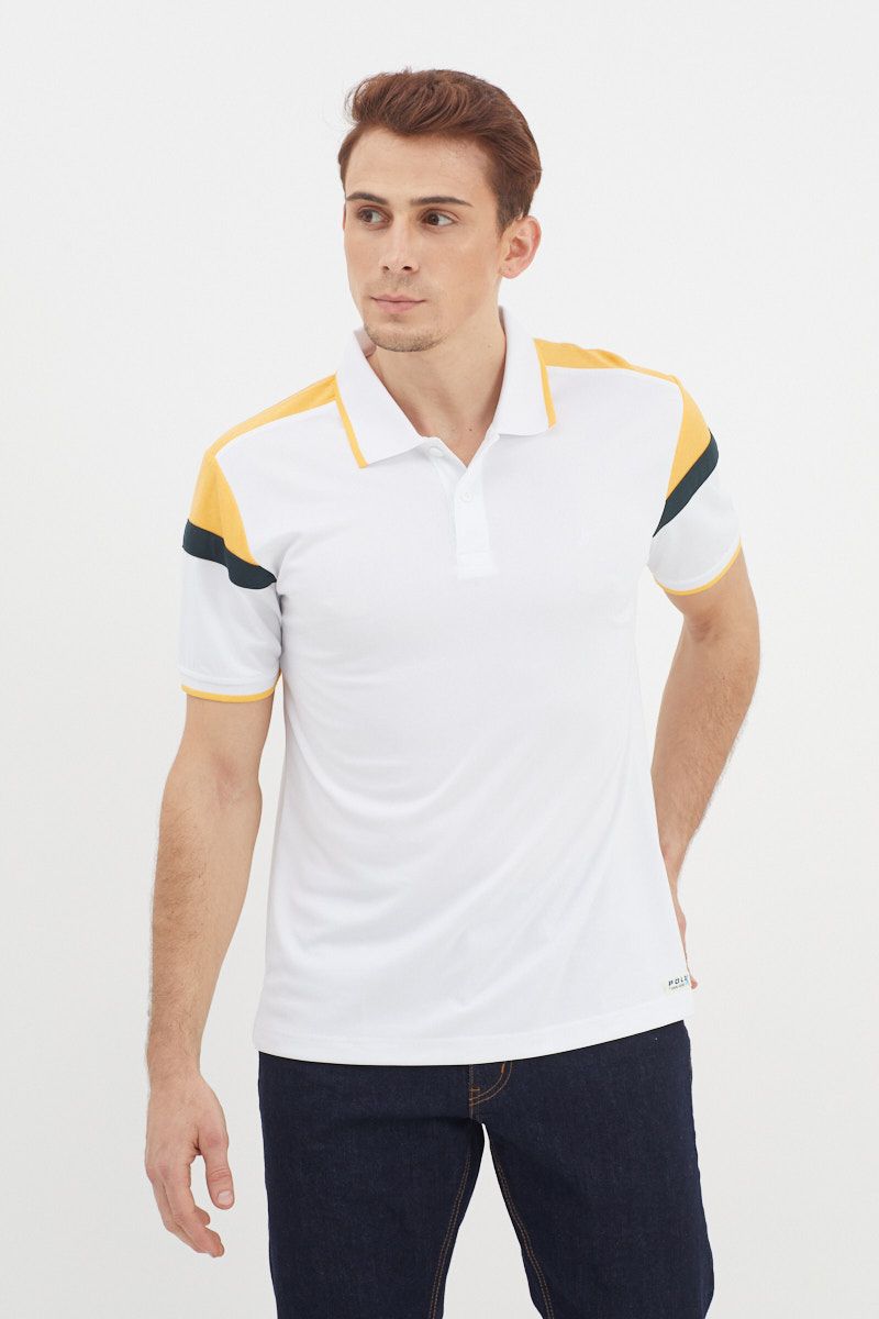 Áo thun cổ bẻ tay ngắn form vừa KS21SS07T-SCCP