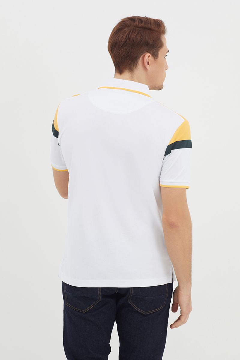 Áo thun cổ bẻ tay ngắn form vừa KS21SS07T-SCCP