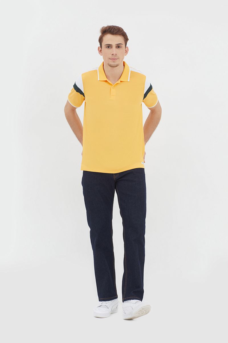 Áo thun cổ bẻ tay ngắn form vừa KS21SS07T-SCCP