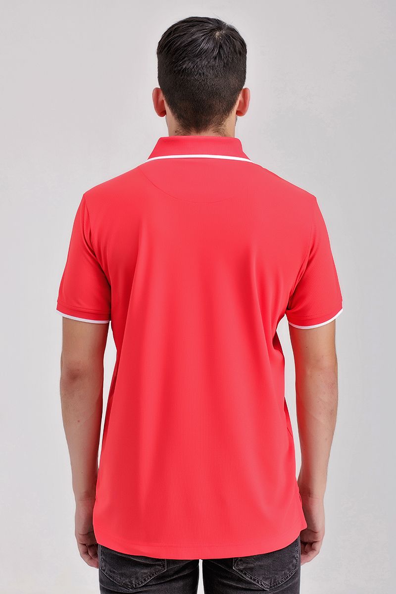 Áo thun cổ bẻ form vừa KS21SS12T-SCWK