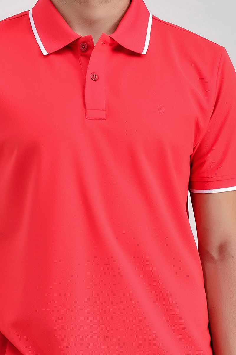 Áo thun cổ bẻ form vừa KS21SS12T-SCWK