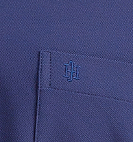 Áo thun cổ bẻ form rộng trơn KS21SS15T-SSWK