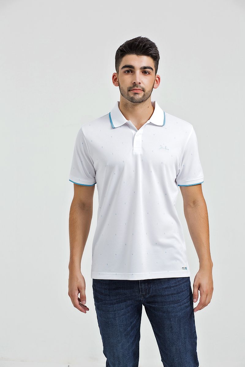 Áo thun cổ bẻ form vừa cao cấp KS21SS22T-SCHE