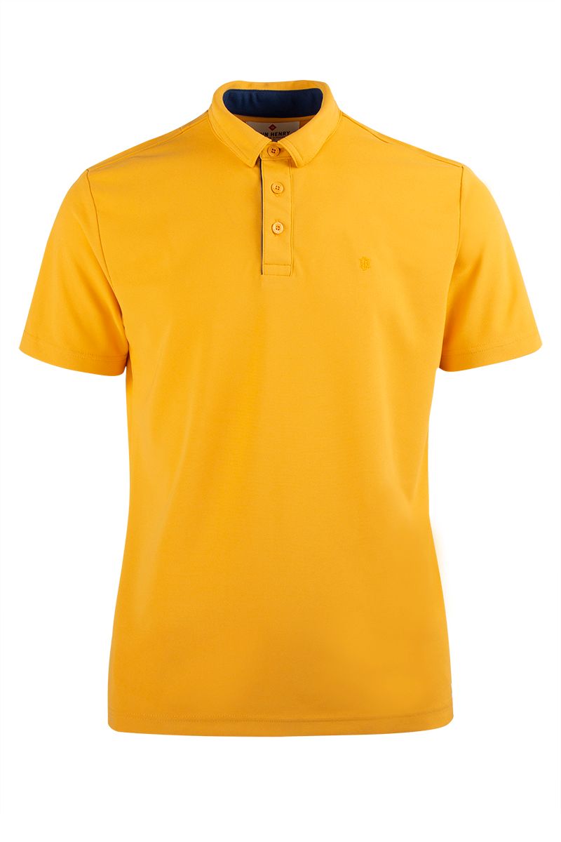 Áo thun cổ bẻ form vừa phối cổ KS21SS44P-SCWK