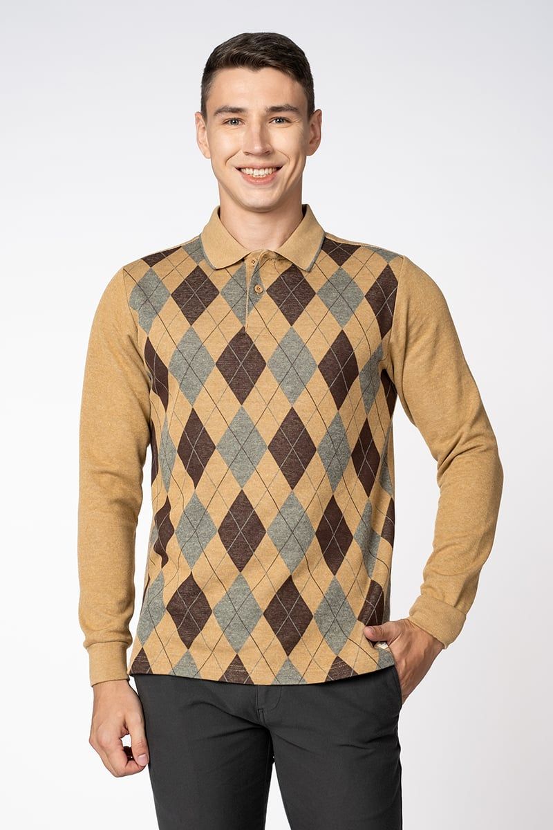 Áo Polo Tay Dài Cổ Đổ KS23FH57T-LS