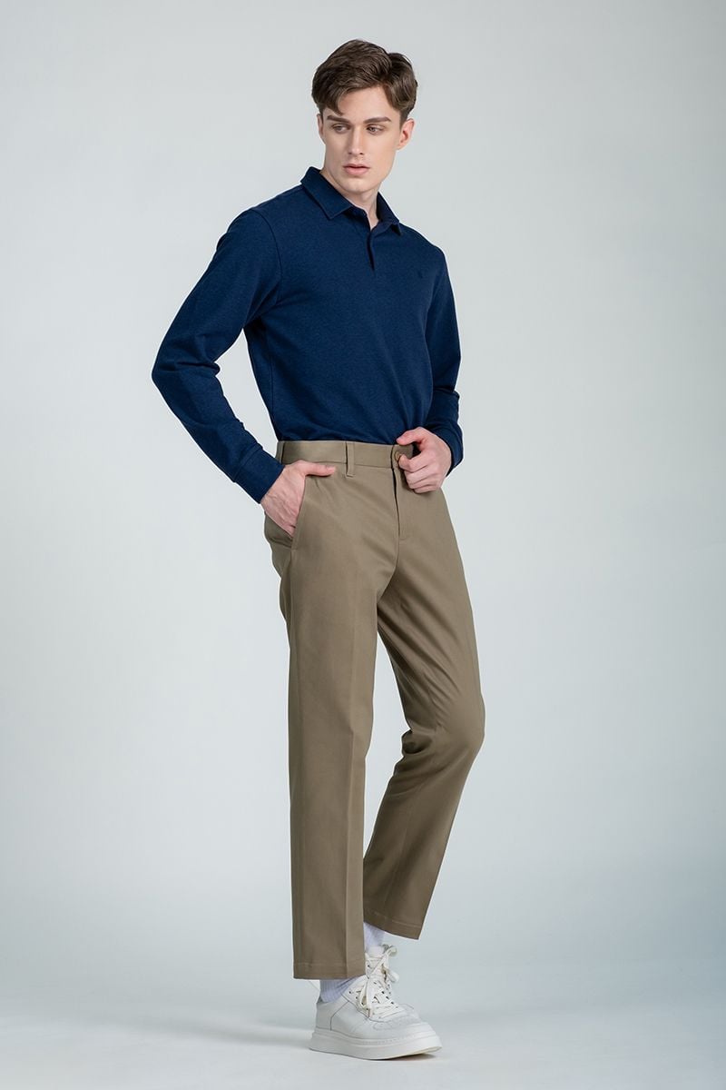 Áo Polo Form Vừa Tay Dài KS24FH58T-LS