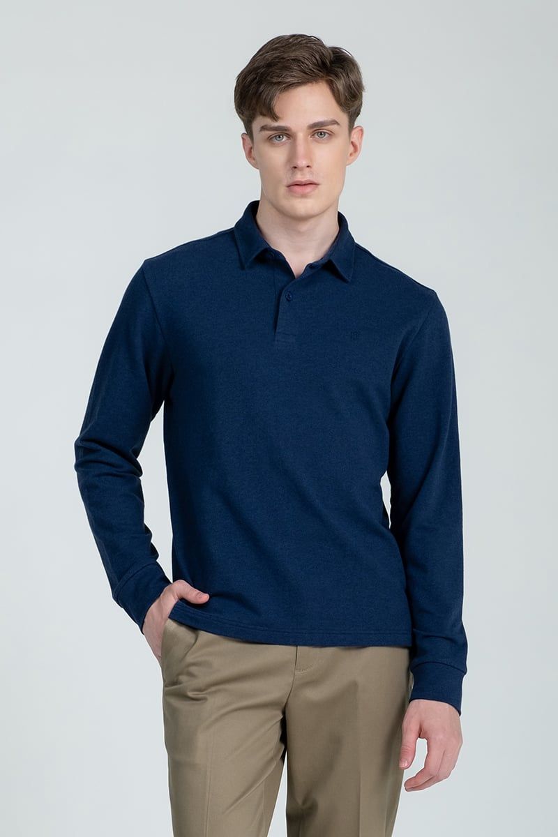 Áo Polo Form Vừa Tay Dài KS24FH58T-LS