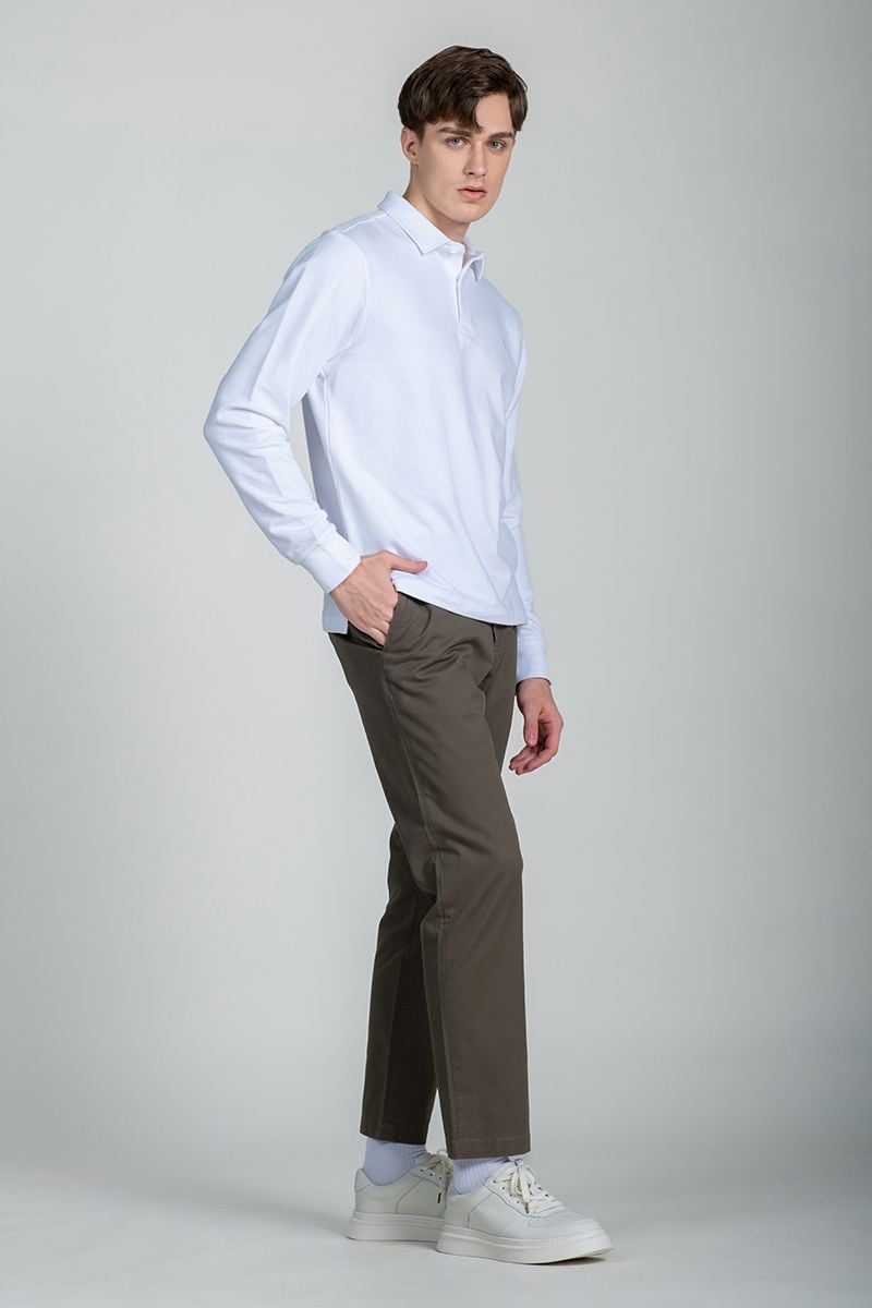 Áo Polo Form Vừa Tay Dài KS24FH58T-LS