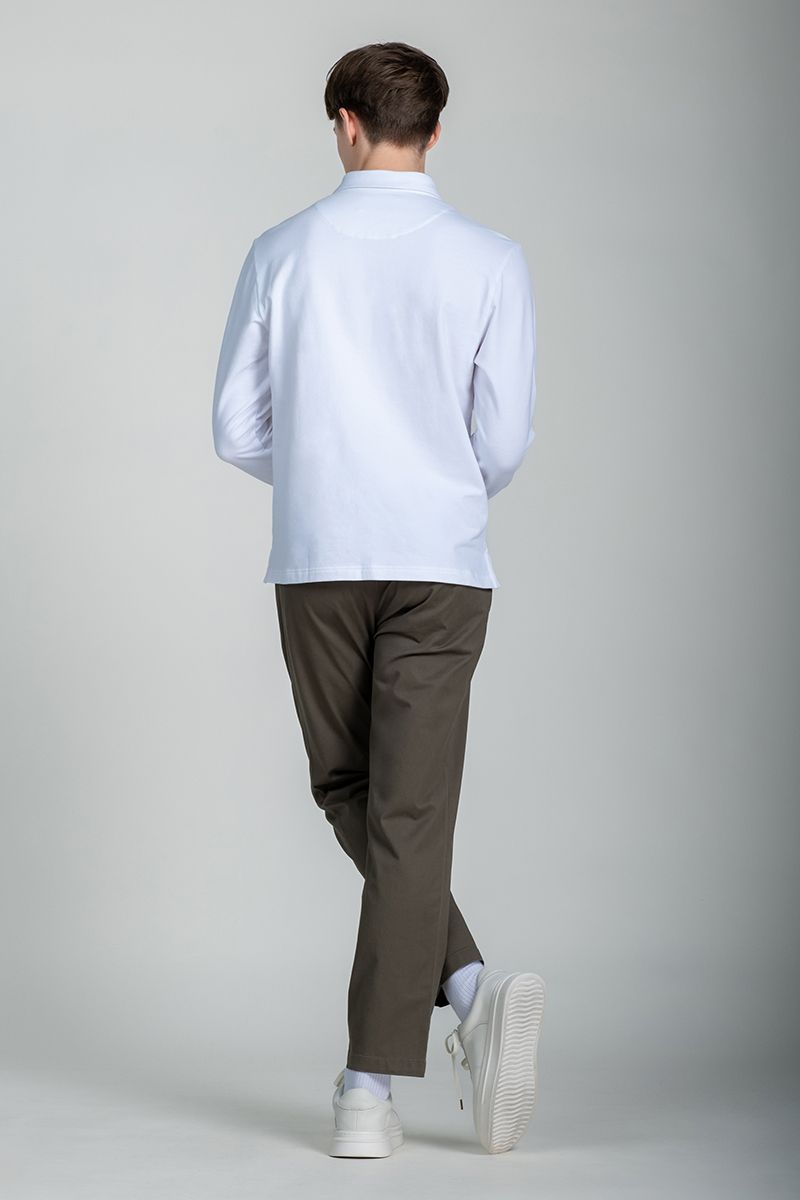 Áo Polo Form Vừa Tay Dài KS24FH58T-LS