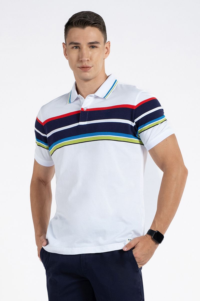  Áo Polo Nam Tay Ngắn Form Vừa KS24SS03T-SCHE 