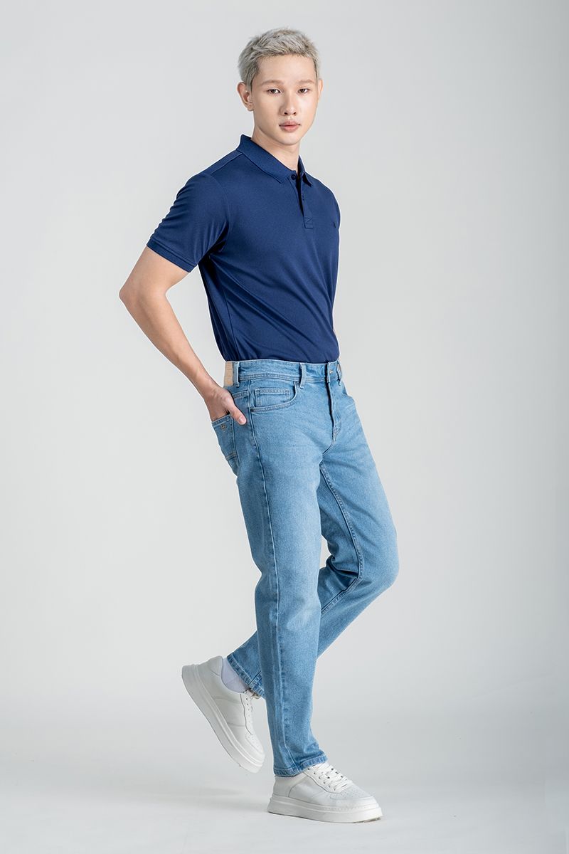 Áo Polo Form Vừa Tay Ngắn KS25ES28T-SCCA