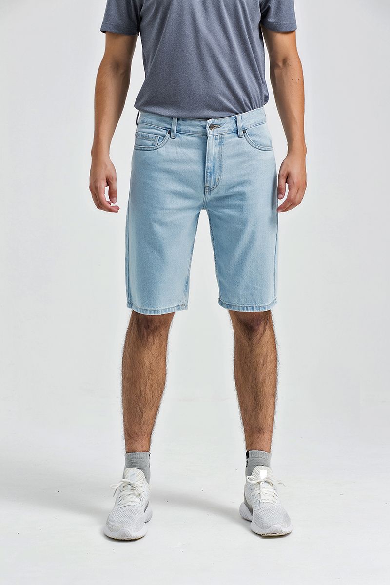 Quần shorts jean form vừa SP21SS01-JN